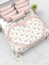The White Moss Valentine Heart Winter comforter with 2 pillow covers